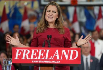 'Should I just laugh?': Energy experts question Freeland's pledge to push LNG