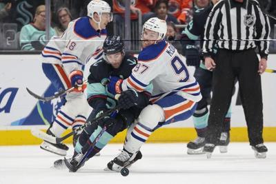 NHL roundup: Draisaitl scores 30th goal as Oilers clip Kraken 2-1