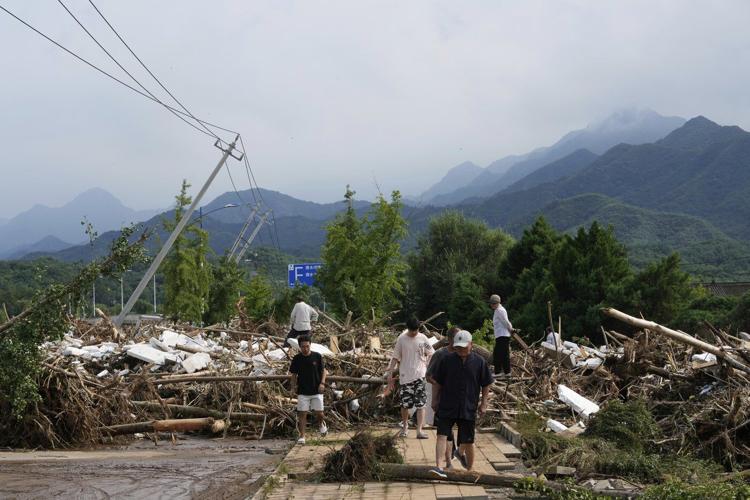 Heavy rains in northern China kill 4 as Beijing and nearby areas brace for more