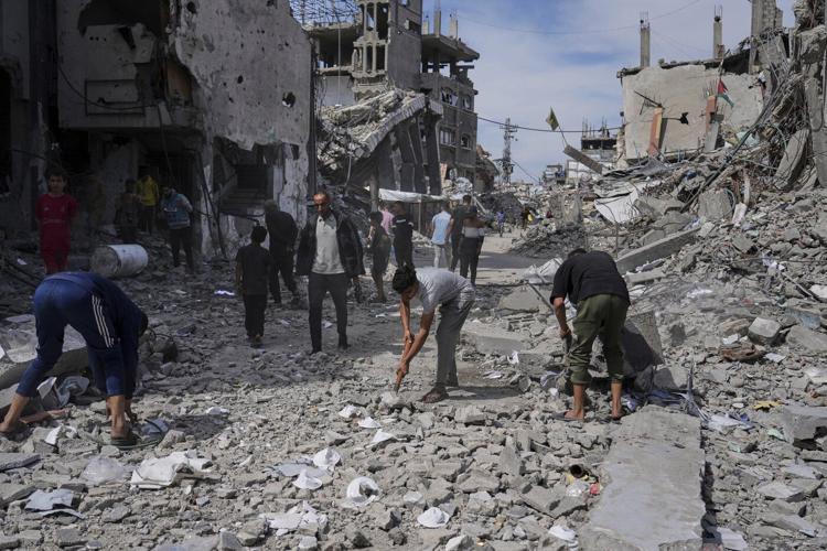 54 people killed in overnight airstrikes on southern Gaza city, hospital says