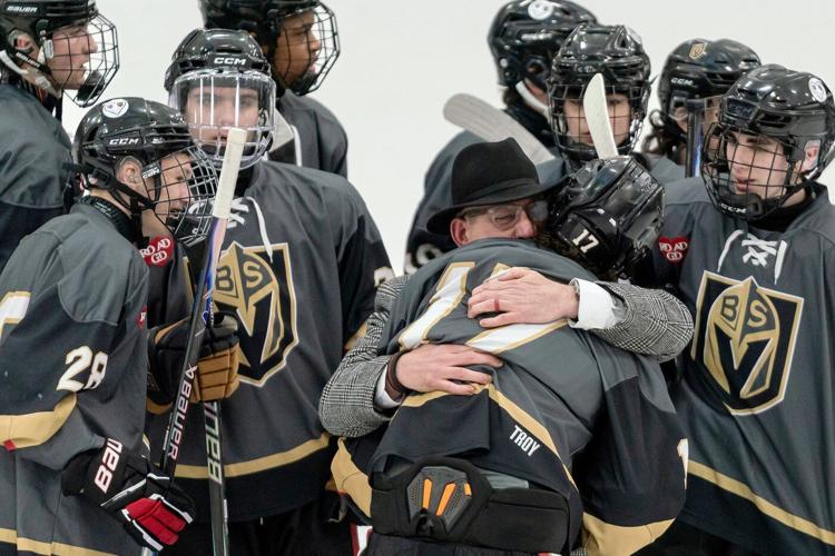 Hockey player who lost family in Rhode Island shooting scores winning goal in double overtime