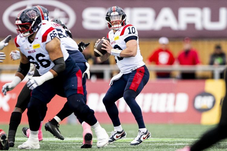 Alouettes starter Alexander's record-setting mark not impacted in playoffs