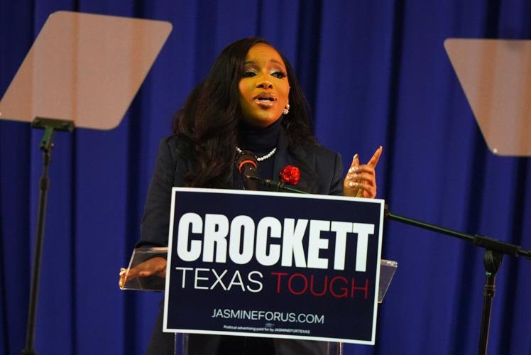 Democratic Rep. Jasmine Crockett announces US Senate bid in Texas, tells Trump 'I'm coming for you'