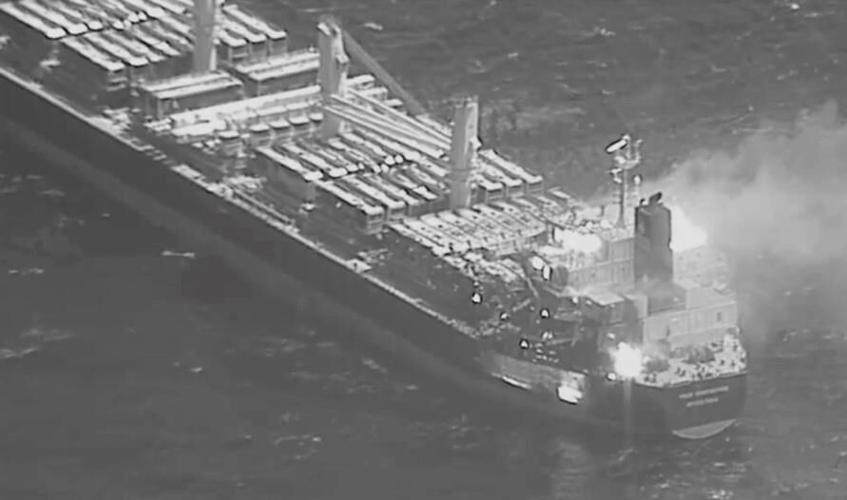 Analysis: First fatal attack on shipping by Yemen's Houthi rebels escalates risk for reeling Mideast
