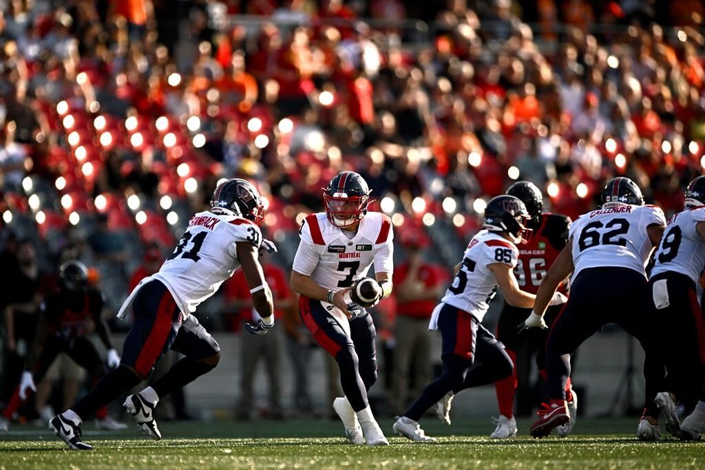 Montreal Alouettes look to clinch playoff spot with win over Redblacks 