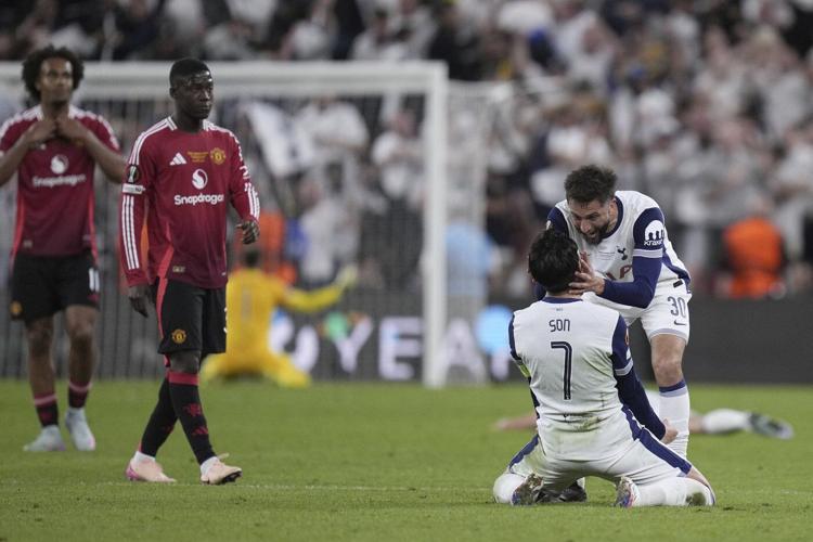 Tottenham beats Man United 1-0 for Europa League title and ends long trophy drought