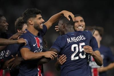 PSG says defender Nuno Mendes target of racial abuse after a French league game