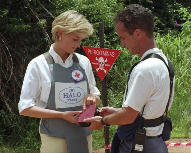 Prince Harry is in Angola to raise awareness for land mine clearing, repeating Diana's 1997 trip
