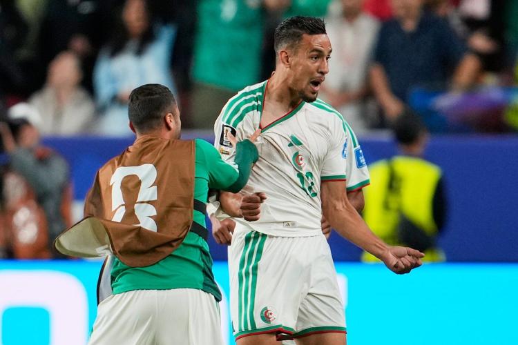 Algeria rallies past Jordan 2-1 for first win at a World Cup since 2014