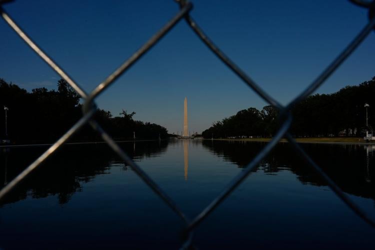 A Reflecting Pool that has long enticed visitors now gains police scrutiny under Trump