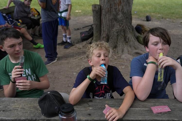 Summer camps are for getting kids outdoors, but more frequent heat waves force changes