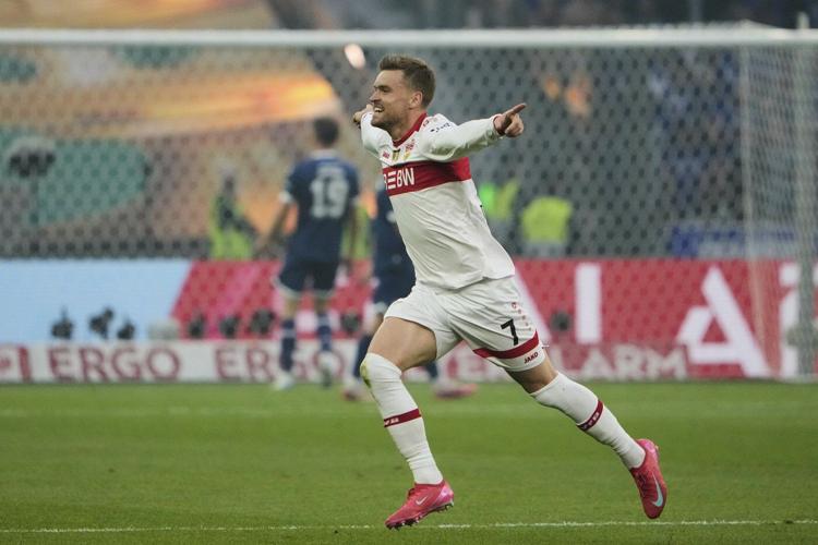 Ruthless Stuttgart beats Arminia Bielefeld 4-2 in German Cup final