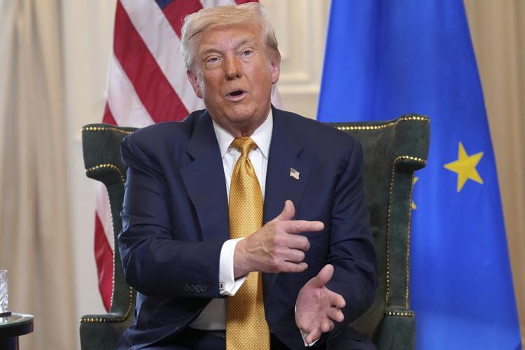 Can his golf course 'further' US-UK relations? Trump will use meeting with prime minister to try