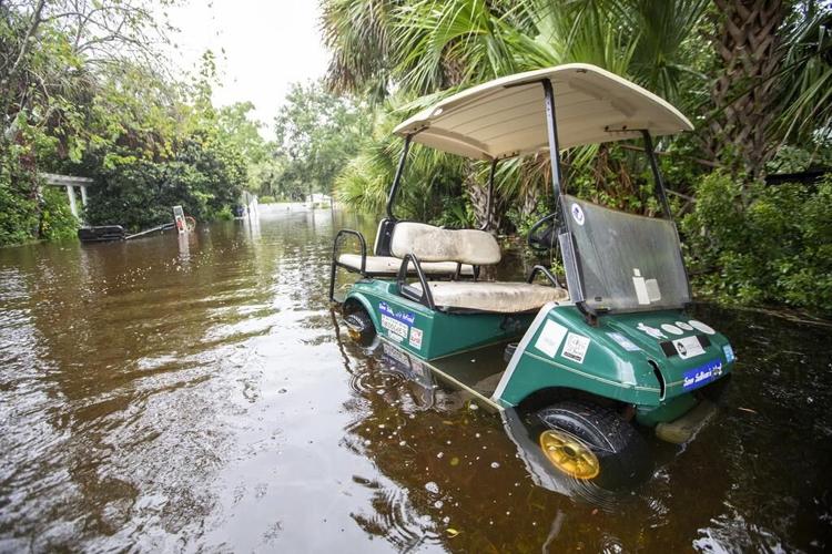 The Latest: Debby makes landfall again as tropical storm soaks South Carolina