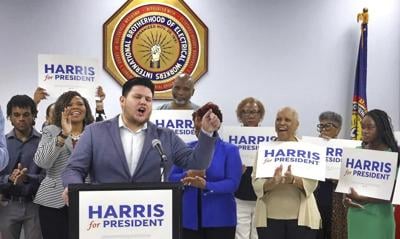 Volunteers and donations surge into Democratic campaigns with Harris atop the ticket