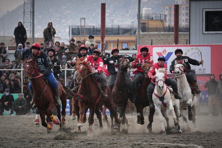 Photos capture Afghanistan’s traditional buzkashi tournament near Kabul