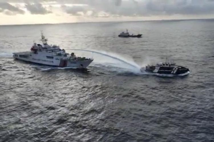 US, Japan and Philippine forces jointly patrol in South China Sea after hostilities involving China