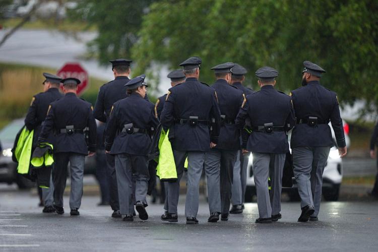 Police gather for funeral of 3 Pennsylvania detectives ambushed by gunman