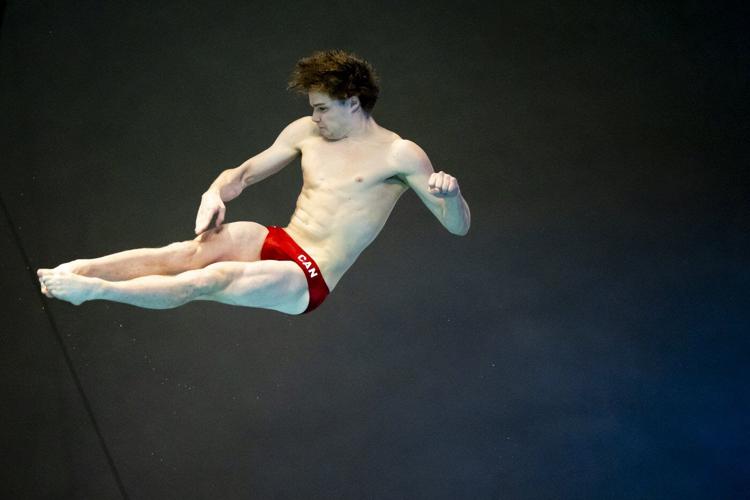 Zsombor-Murray leads a day of positives for ��ɫtv divers at World Cup
