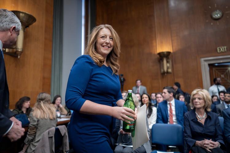 Casey Means faces the Senate health committee in a confirmation hearing to be US surgeon general
