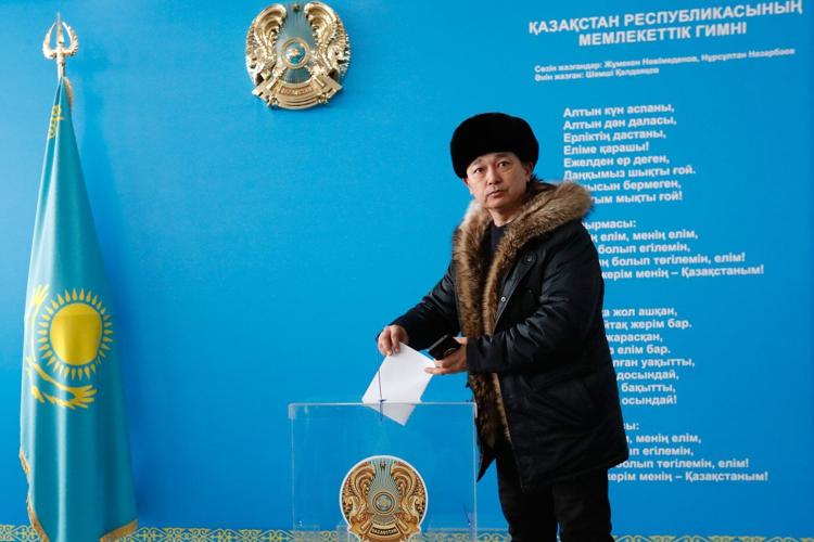 Kazakhstanis vote in referendum on new constitution that could keep the president in power