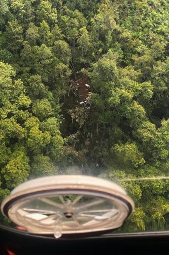 Helicopter crash on Indonesia's Borneo island kills 8