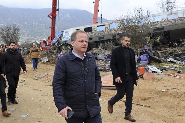 Greek transport minister resigns over train crash; 36 dead