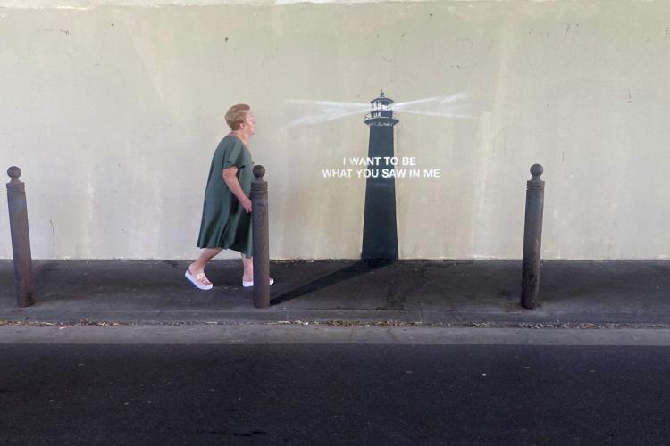 A hunt for Banksy’s new lighthouse artwork leads to the south of France
