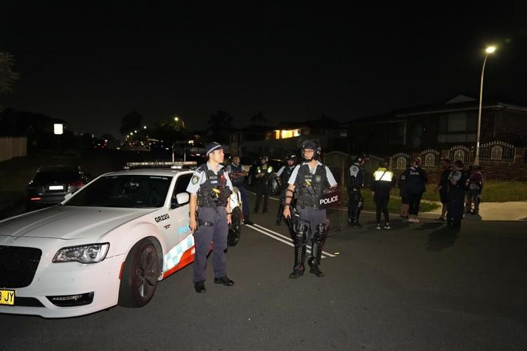 A man is arrested after a stabbing at a church service in Sydney. Police say no lives are in danger