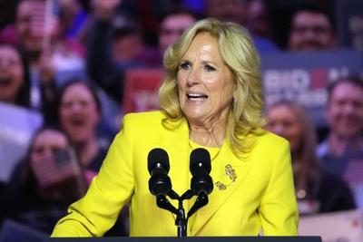 Jill Biden tells school principals 'enough is enough' while promoting a gun safety initiative