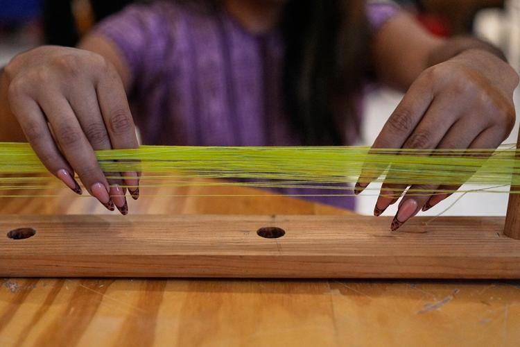 Once punished for weaving, this Mexican artisan uses her loom for LGBTQ+ resistance