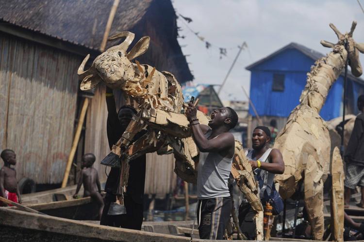In Nigeria’s floating slum, ‘The Herds’ tour spotlights climate change where it's felt the most