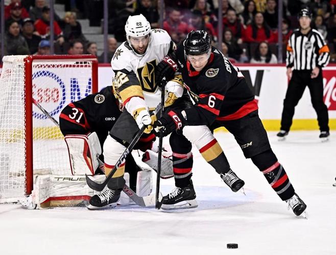 Senators take down Golden Knights 4-3 in shootout