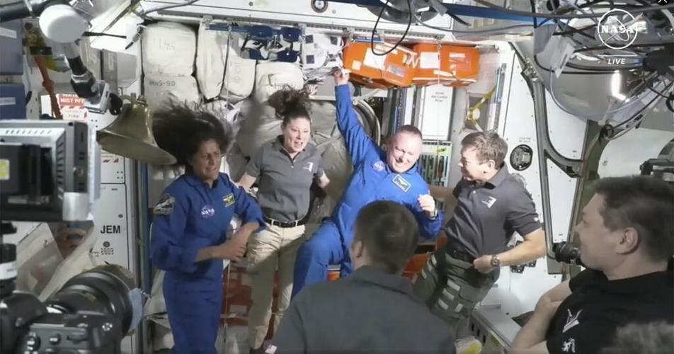 Boeing's astronaut capsule arrives at the space station after thruster trouble