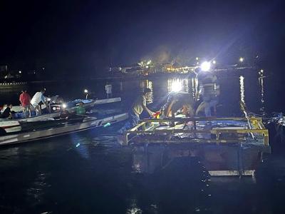 15 people were killed after a boat capsized off Indonesia's Sulawesi island. 33 others were rescued