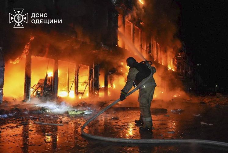 Russian drones strike Ukrainian city of Odesa, underlining challenges for even limited truce