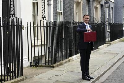 British governing party announces tax cuts that it hopes can lift ailing election fortunes