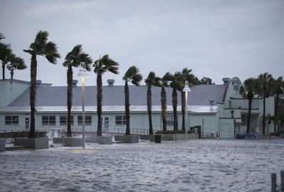 Tampa Bay area gets serious flooding but again dodges a direct hit from a major hurricane