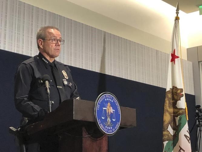 Los Angeles chief 'deeply concerned' by 2 police shootings
