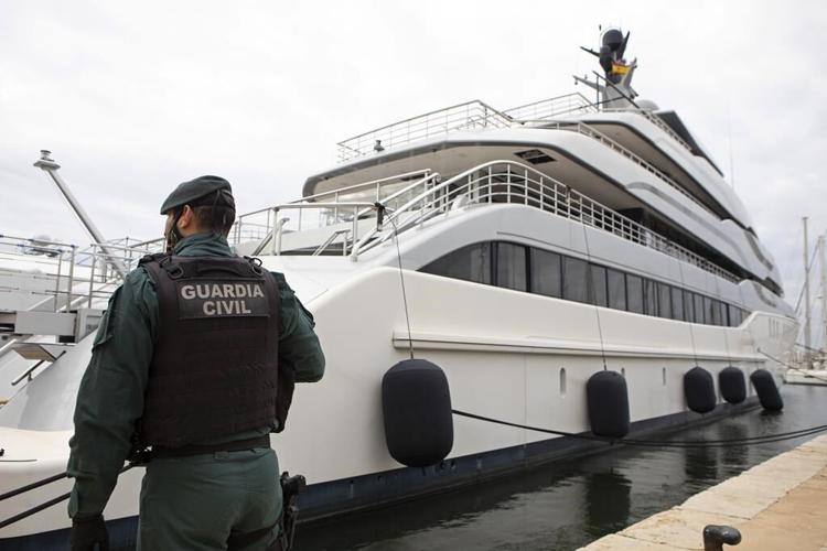 Pair charged with hiding Russian oligarch's ties to yacht