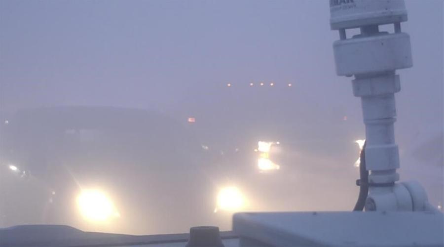 Super fog blankets New Orleans again, as damp fires and smoke close interstate after deadly crash