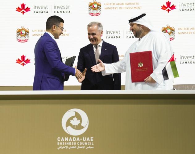 Carney wraps United Arab Emirates visit with pledge of $70B to be invested in Canada