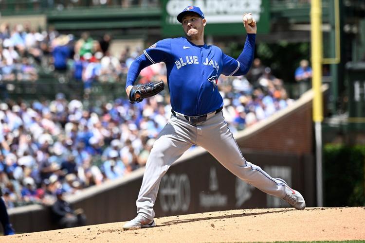 Okamoto hits a 3-run homer as the Blue Jays rally past the Cubs 8-6