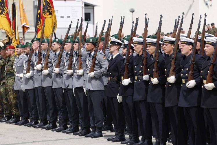 Merz inaugurates a historic German brigade in Lithuania and pushes for security spending