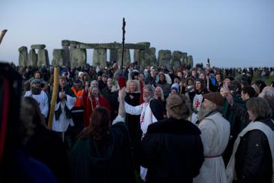 Britain's Stonehenge is yet again a source of fascination ahead of the winter solstice