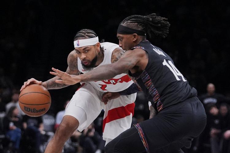 Ingram scores 25 points as Raptors beat struggling Nets 119-109