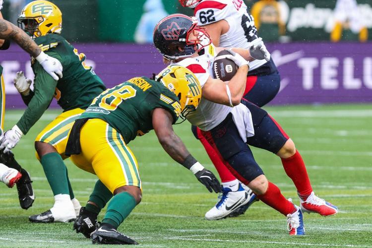Elks outlast Alouettes 32-29 in overtime to snap Alexander's unbeaten streak