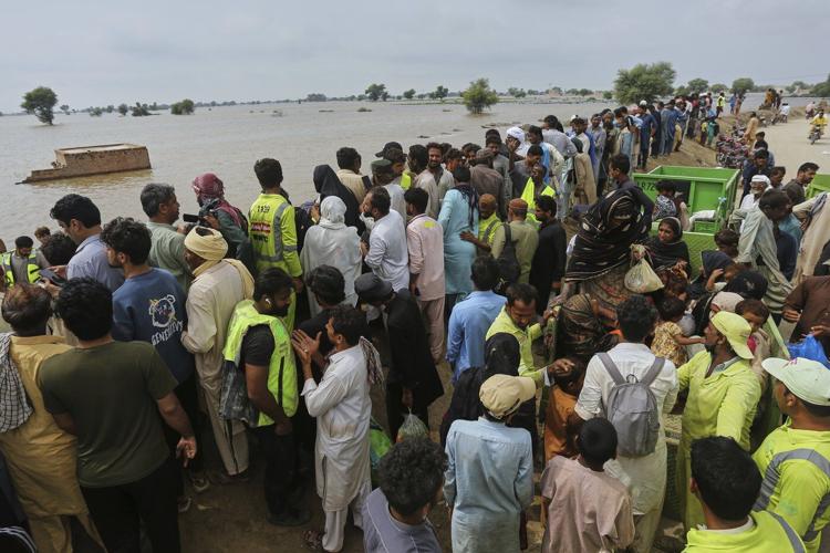 Pakistan evacuates 25,000 people from eastern city as rivers threaten flooding