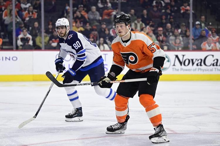 Quick start helps Jets defeat Flyers 5-3