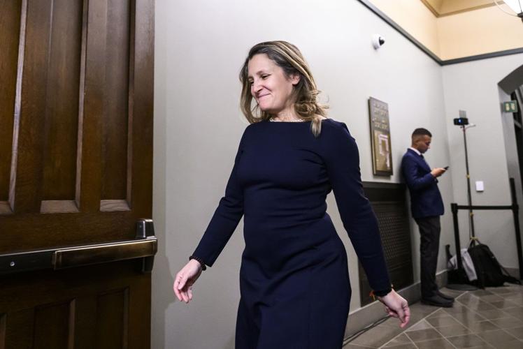 All eyes are on Freeland after Carney enters the race to replace Trudeau